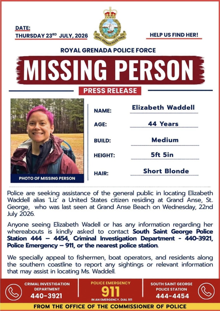 Search Continues for Missing American Woman in Grenada