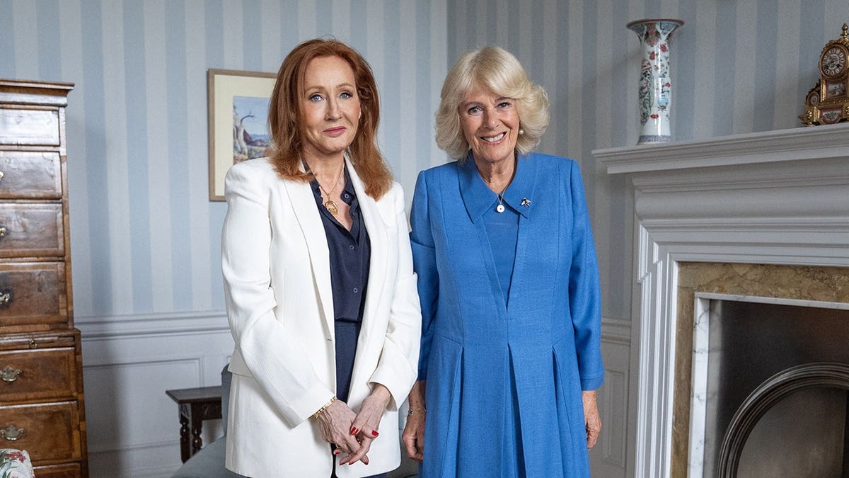 Queen Camilla Faces Criticism for Meeting J.K. Rowling