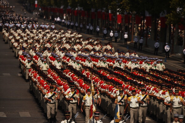 Bastille Day Celebrations in France Highlight Support for Ukraine