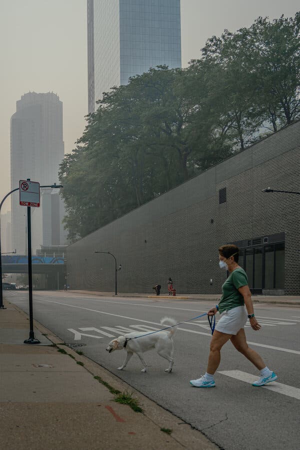 Wildfire Smoke Affects Air Quality Across the Midwest and Northeast
