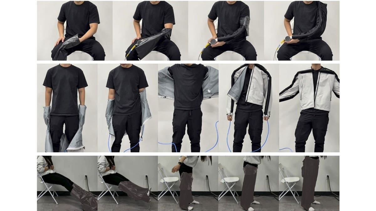 Self-Dressing Clothes: New Innovation from KAIST and Stanford