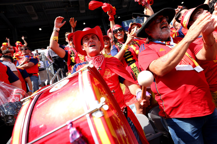 Spain’s Soccer Team Celebrates World Cup Victory