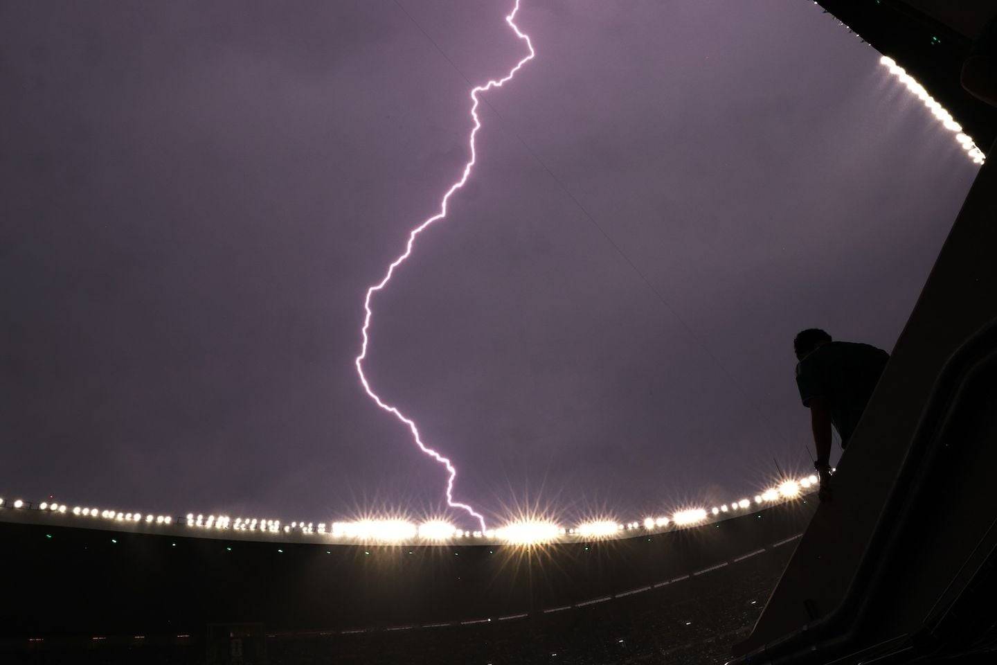 Weather Delays World Cup Match Between Mexico and Ecuador
