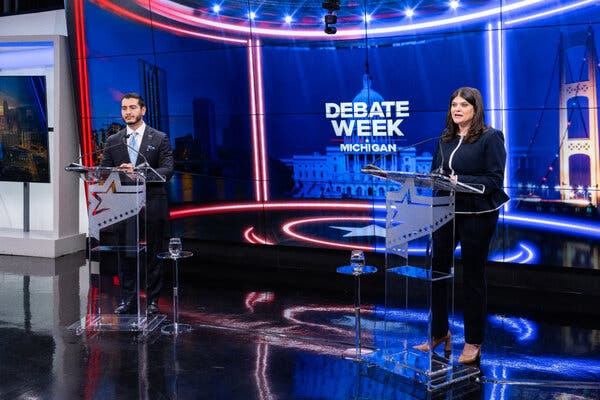 Michigan Senate Debate Highlights: Moderates vs. Progressives