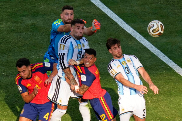 Spain Secures World Cup Win Over Argentina