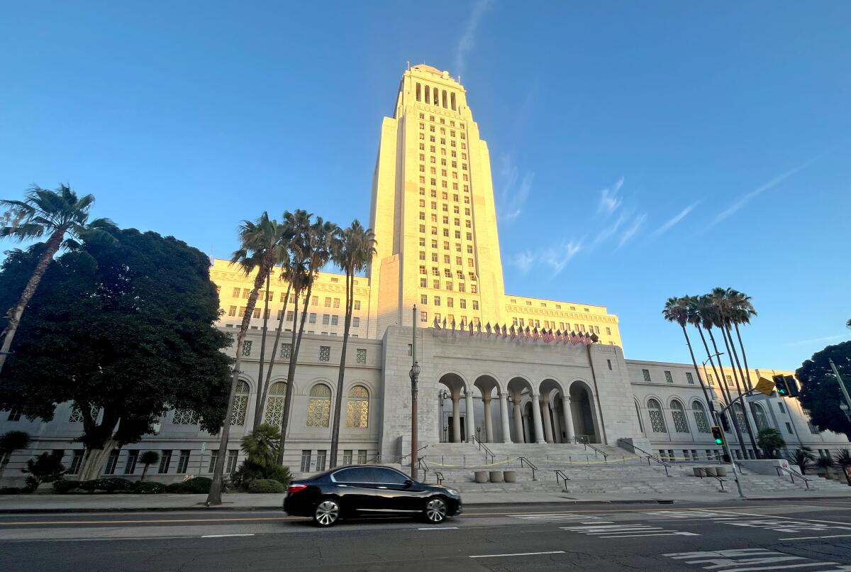 Tragic Apparent Suicide at Los Angeles City Hall