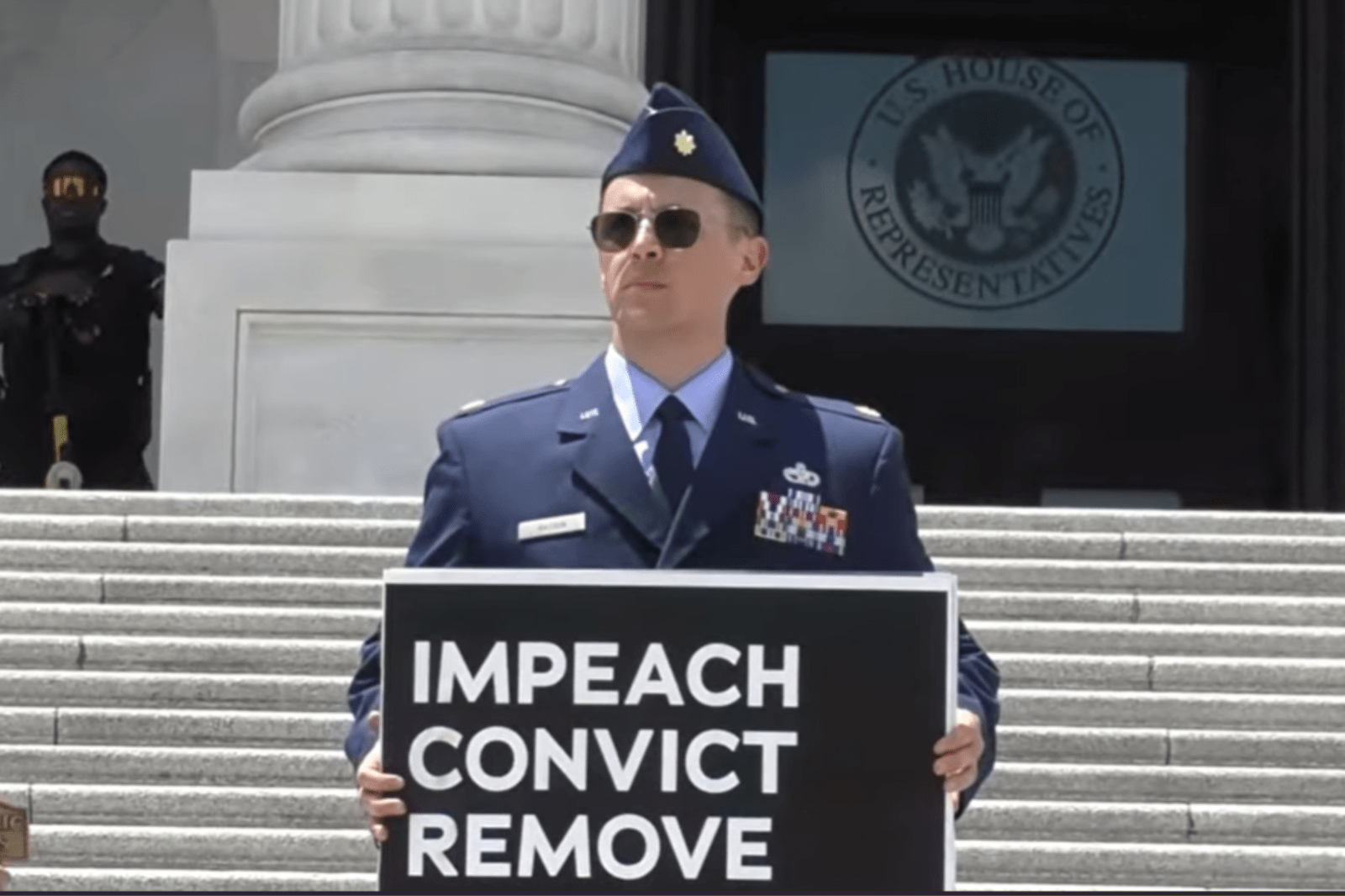 Air Force Officer Faces Consequences After Capitol Arrest