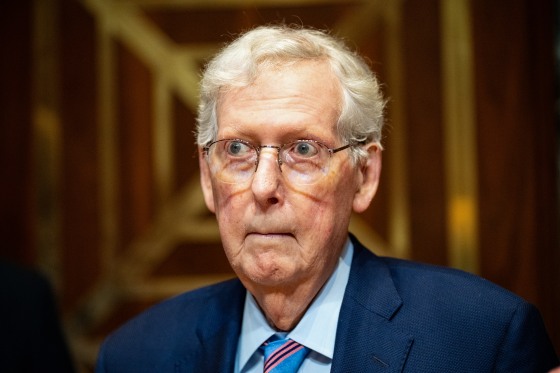 Photo of Sen. McConnell in Hospital Sparks Speculation
