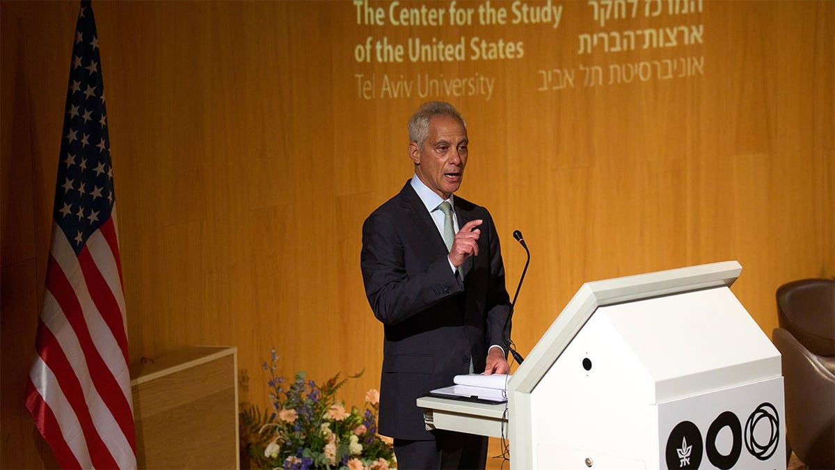 Netanyahu and Emanuel Discuss U.S.-Israel Alliance