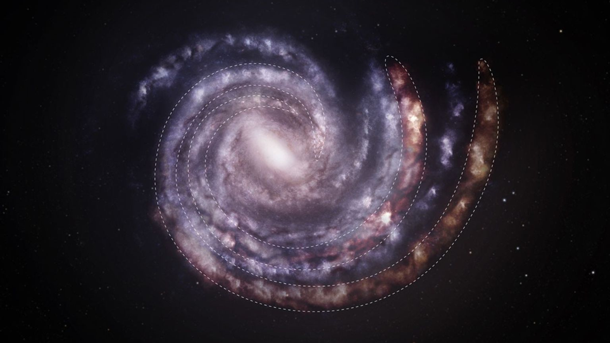 Astronomers Discover Extended Spiral Arms of the Milky Way