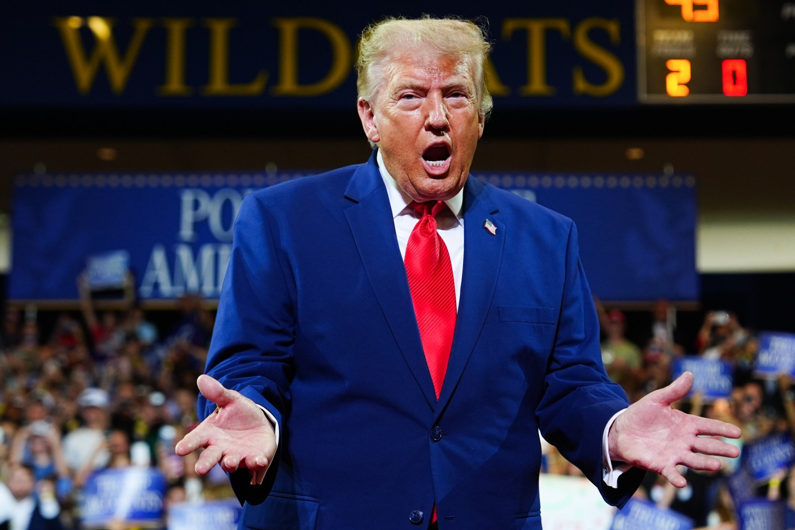 Mimicry at Trump Rally Highlights Presidential Visit to Georgia