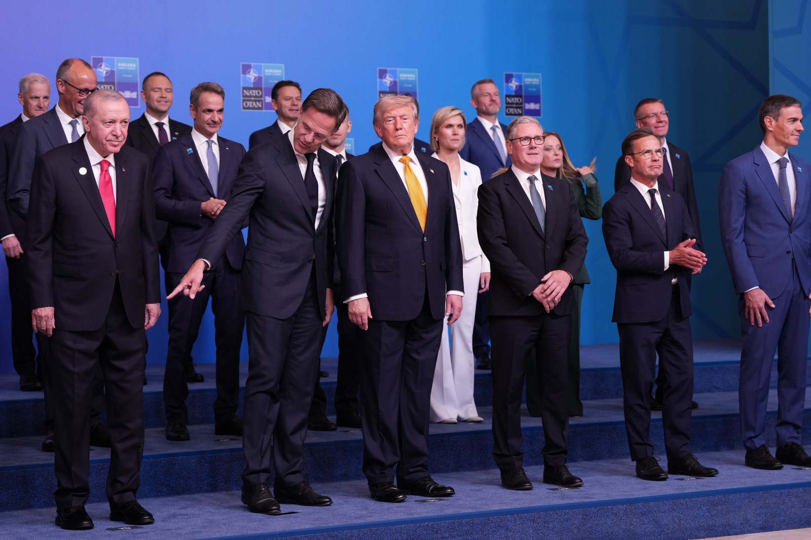 Tall Leaders at the NATO Summit Shake the Usual Optics