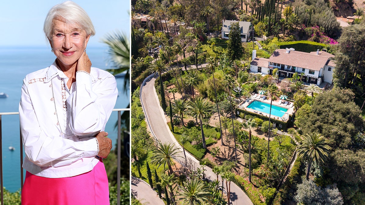 Historic Hollywood Hills Estate of Helen Mirren and Taylor Hackford Up for Sale