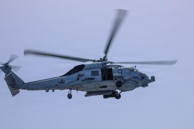 Three MH-60S Sea Hawk Crew Members Rescued After Emergency Landing in Arabian Sea