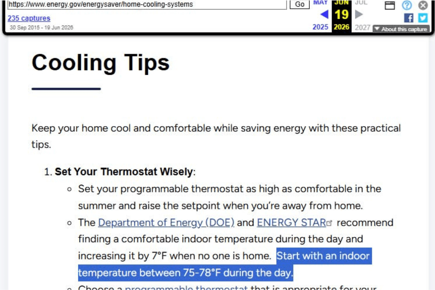 DOE Webpage Offering Thermostat Guidance Removed Amid NYC Heatwave Advice