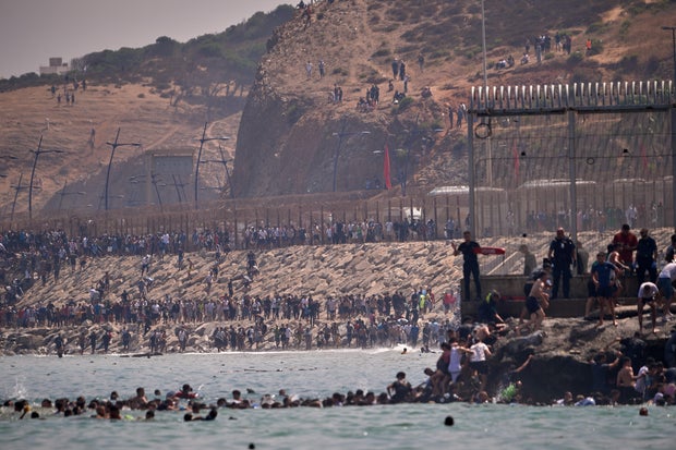 Spain Sends Military to Ceuta for Border Control