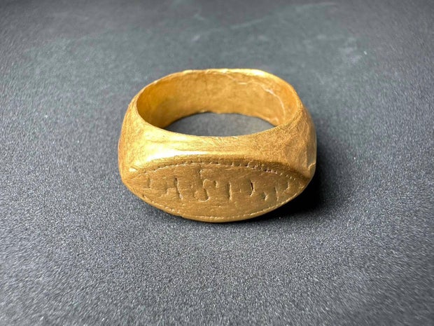 Ancient Gold Rings Unearthed at Thai Archaeological Site