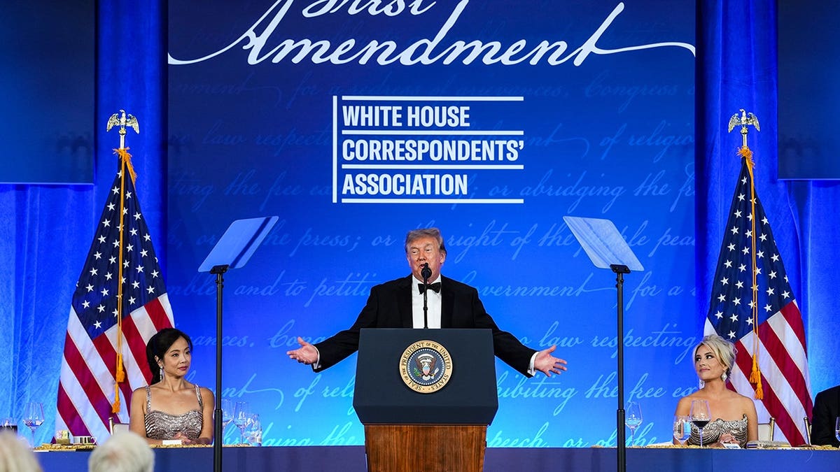 CNN Host Acknowledges Trump at WHCA Dinner