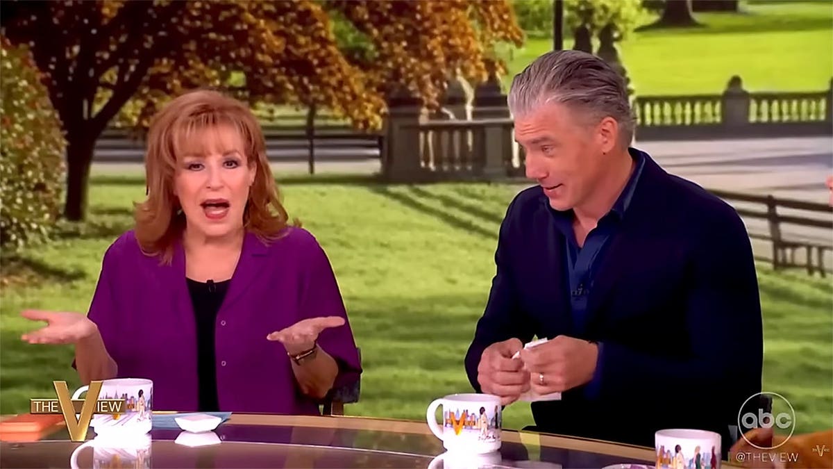 Joy Behar’s Surprising Kiss on ‘The View’