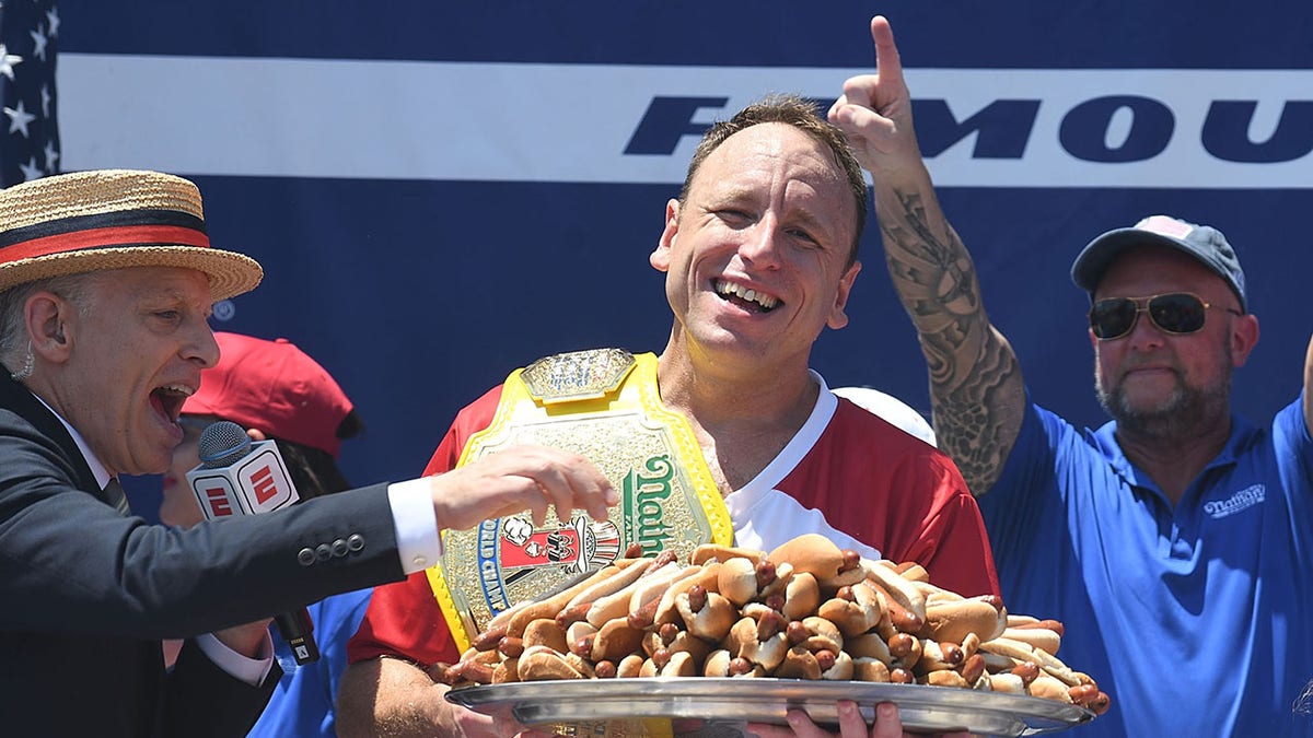 Joey Chestnut Secures 18th Nathan’s Hot Dog Eating Contest Victory