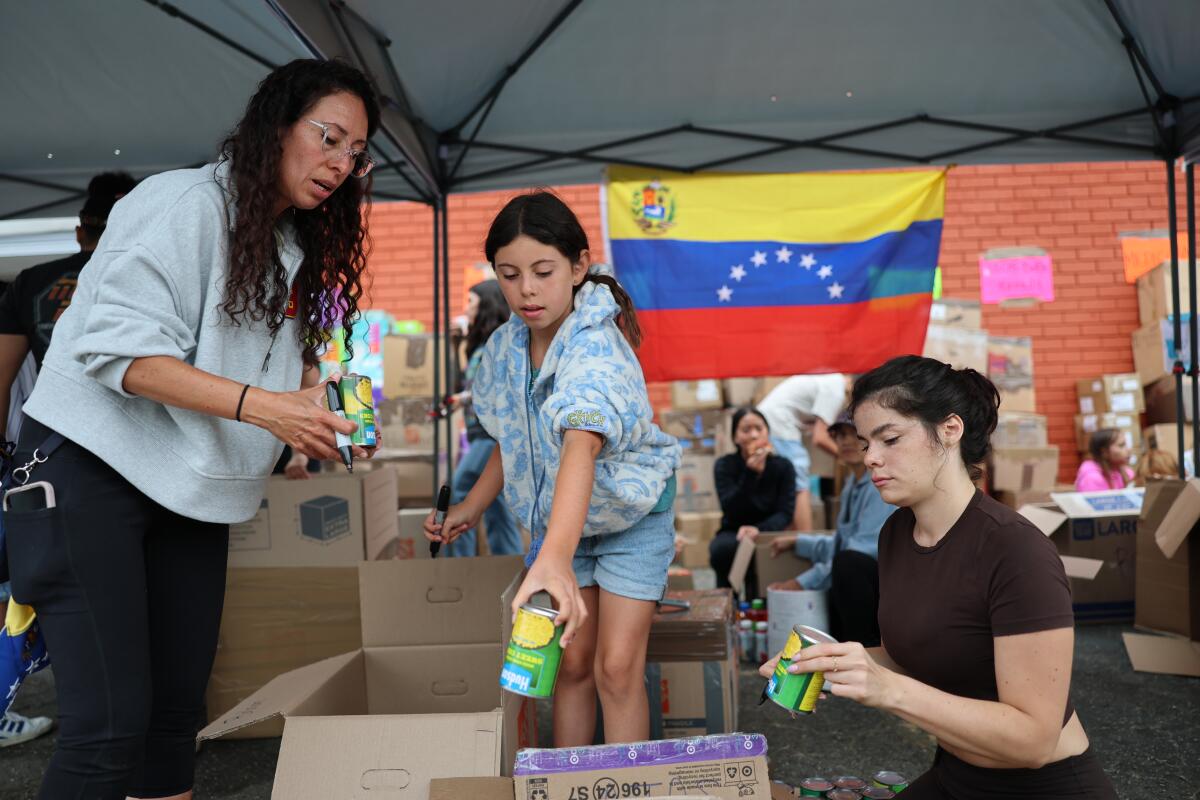 Community Rallies for Venezuelan Earthquake Victims