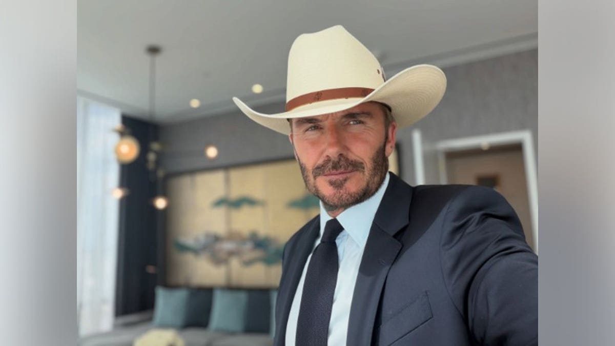 David Beckham Embraces Cowboy Style Before World Cup