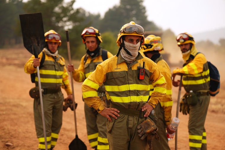 Spain and France Grapple with Intense Wildfires Amid Heatwaves