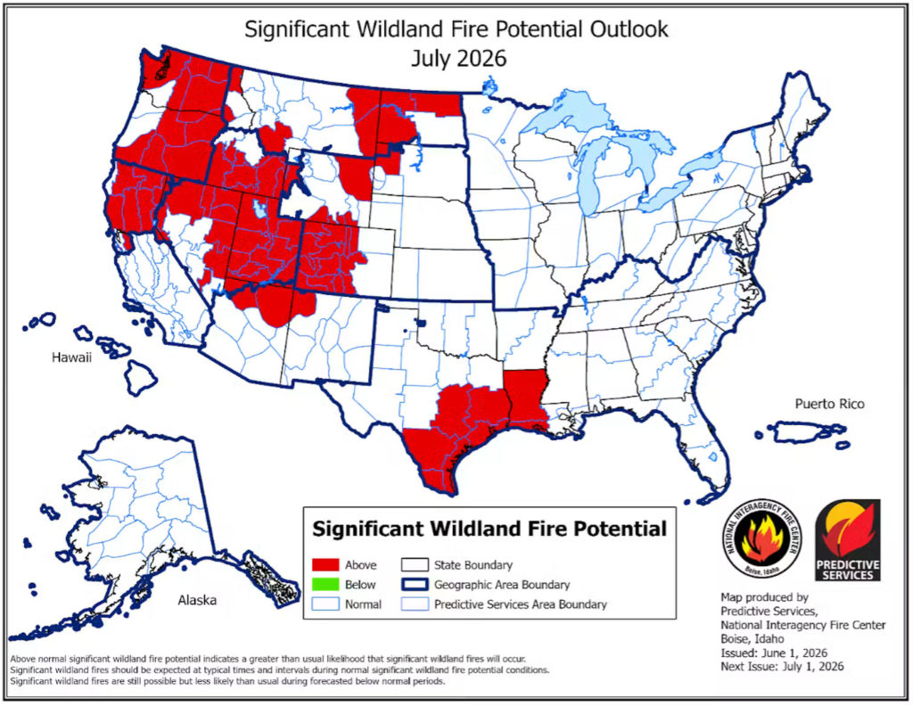 Firework Safety Concerns Amid Drought and Heat for July 4, 2026