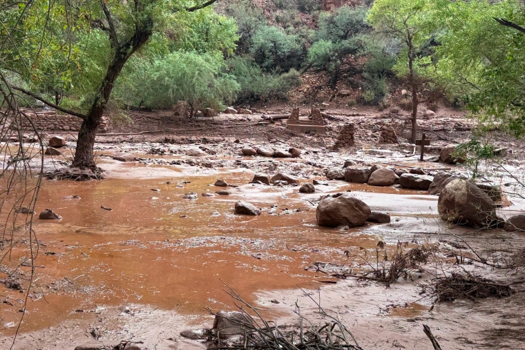 Flash Floods in Grand Canyon Leave Over 20 People Missing