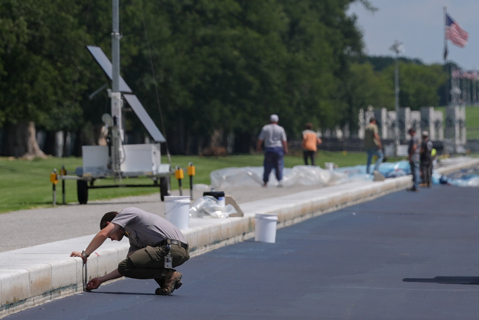 Controversy Surrounds Lincoln Memorial Reflecting Pool Damage