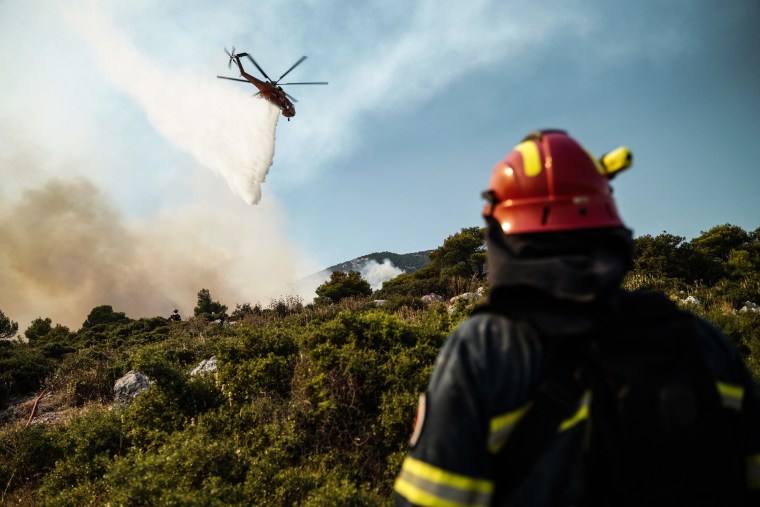 Helicopter Collision and Wildfire Crisis in Europe