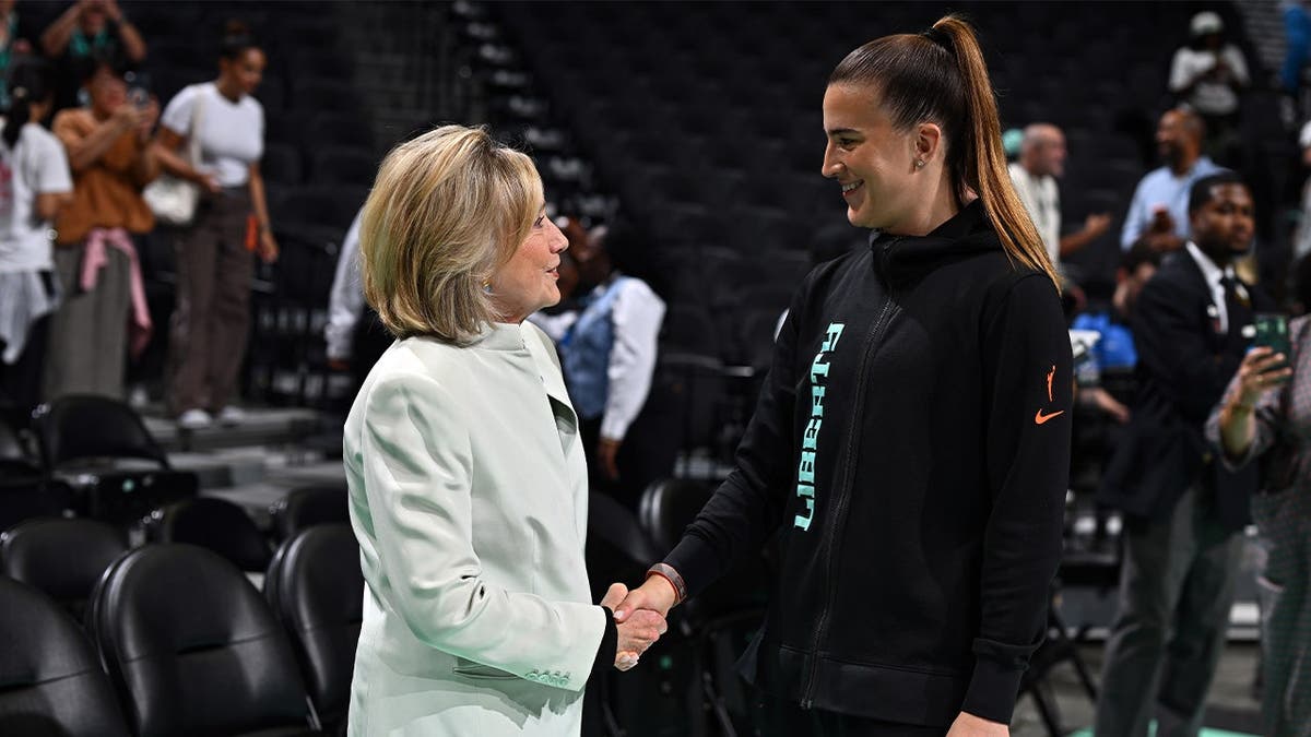 Hillary Clinton Enjoys WNBA Game Featuring New York Liberty and Ellie the Elephant