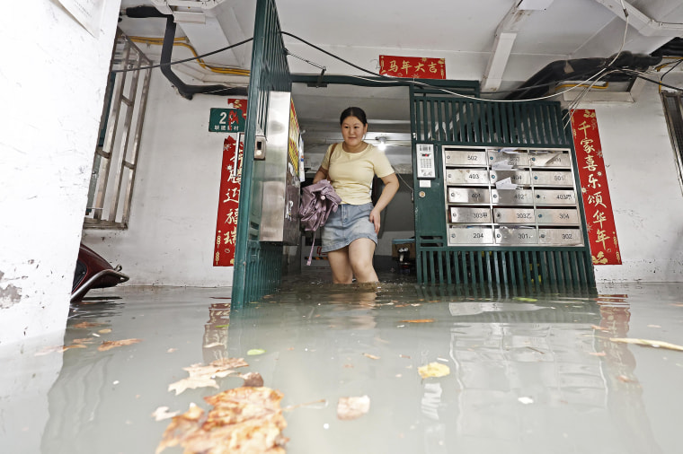 Typhoon Dolphin Brings Severe Weather to Eastern China