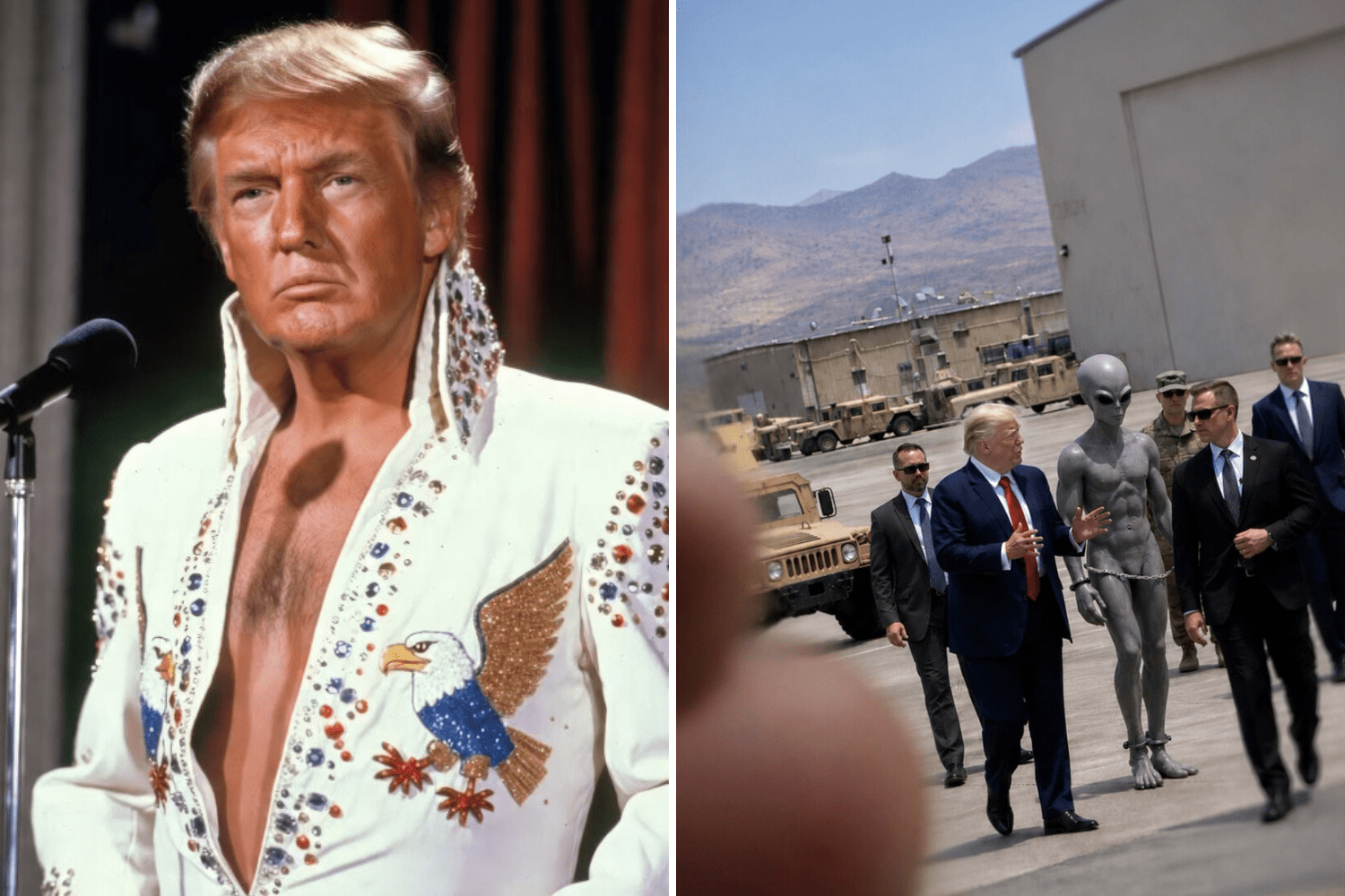 Trump’s Weekend AI Imagery Blitz on Truth Social