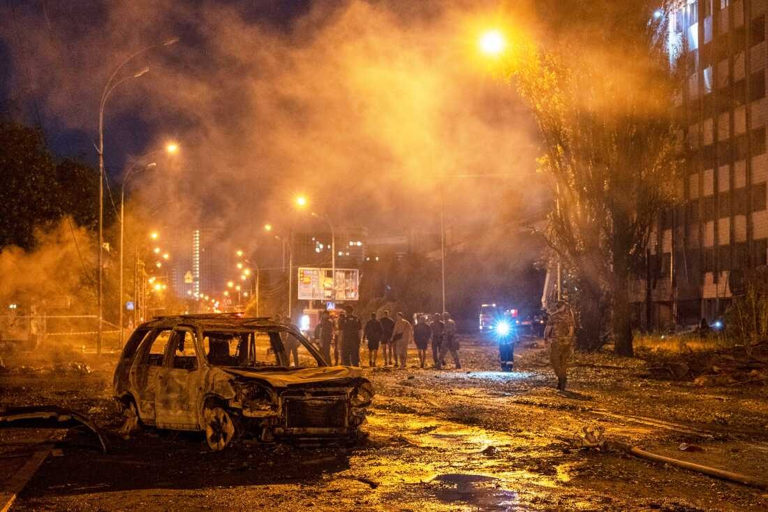 Intense Russian Missile Strikes Impact Kyiv and Beyond
