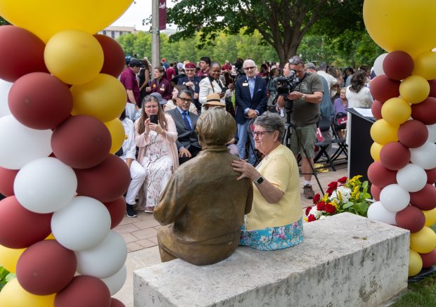 Unveiling of Sister Jean Dolores Schmidt’s Statue at Loyola University