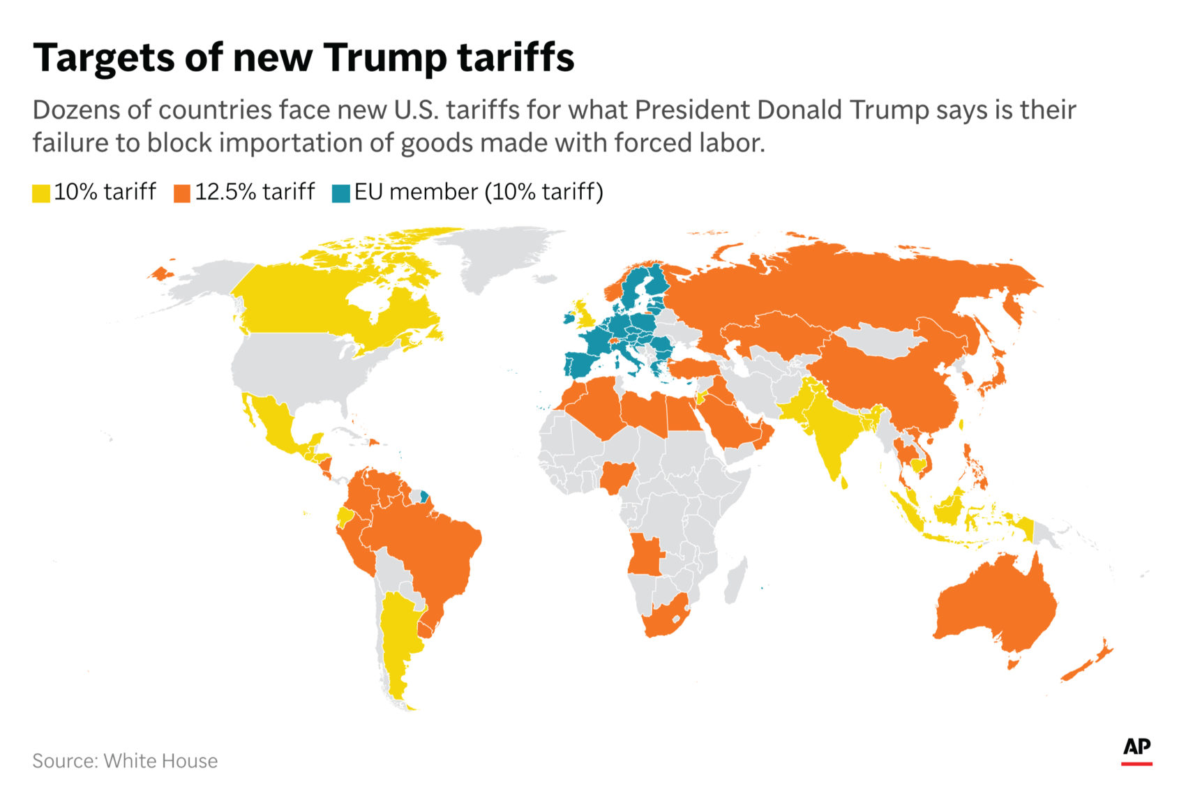 States Challenge Trump Administration’s New Tariff Plan