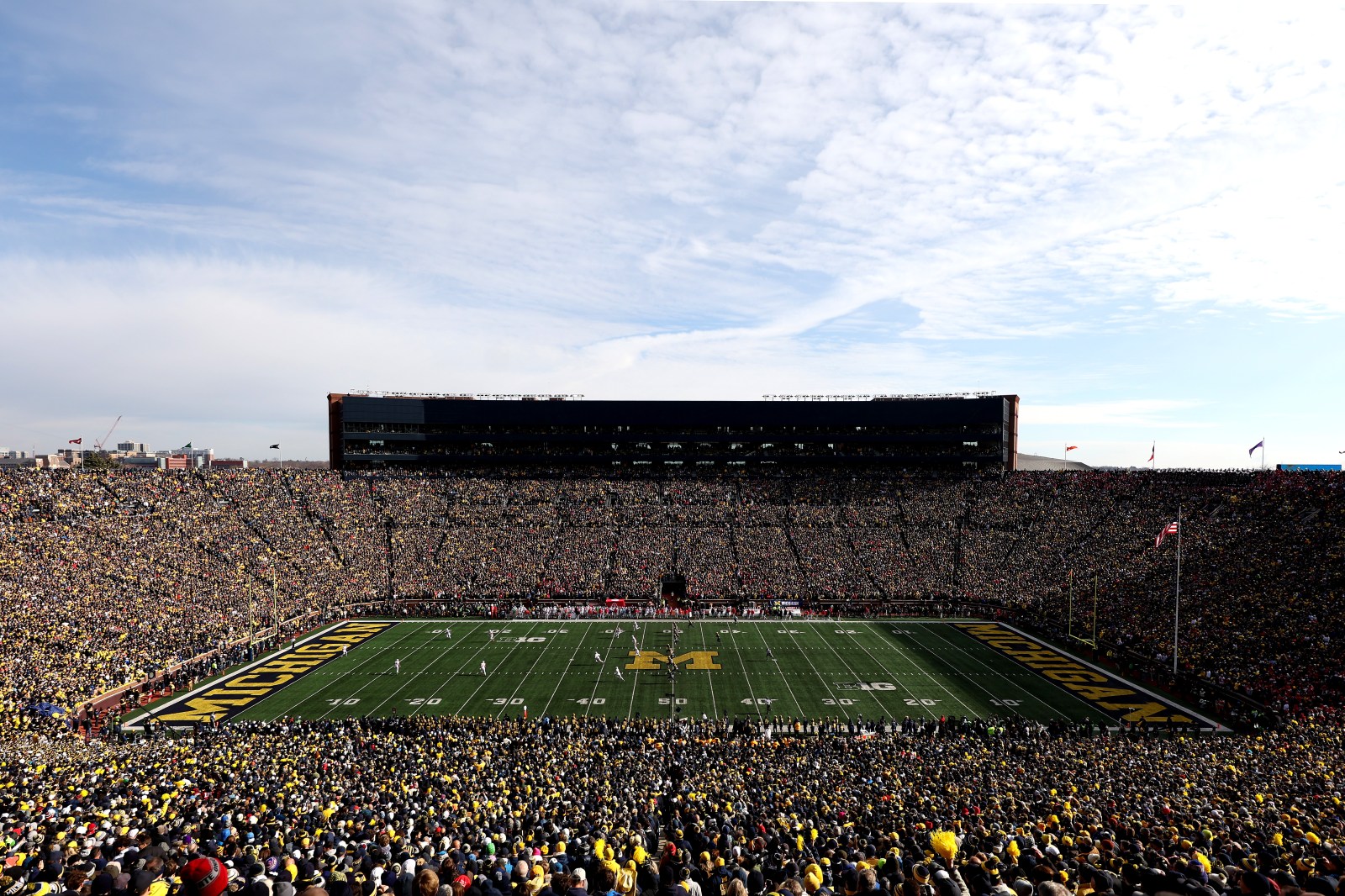 Michigan Stadium Welcomes Advertisers for the First Time