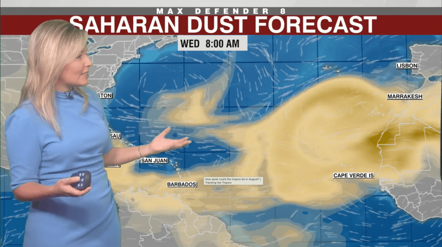 Saharan Dust’s Impact on U.S. Weather