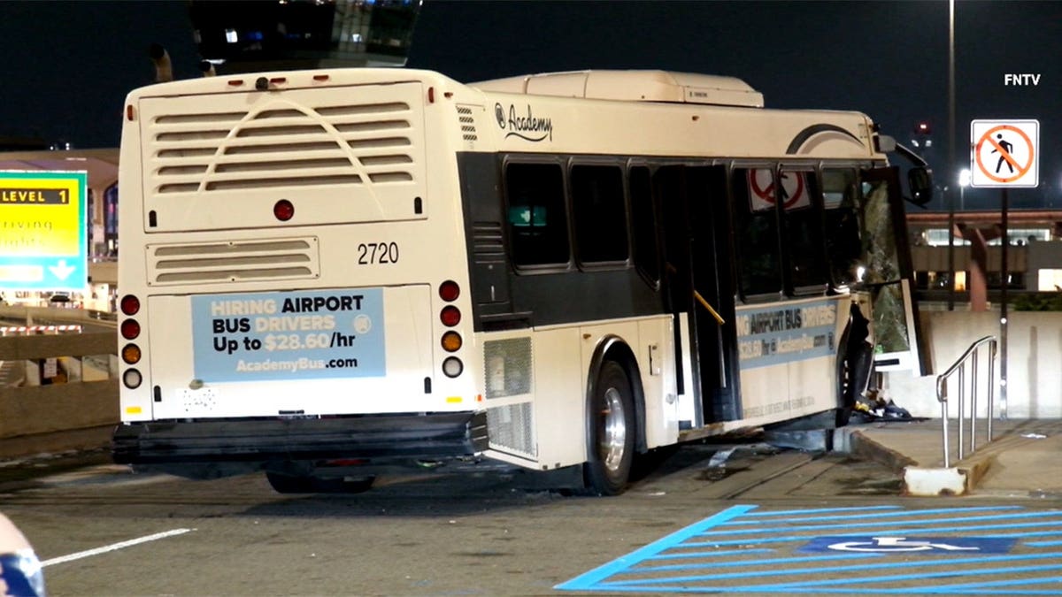 Bus Accident at Newark Liberty International Injures 13