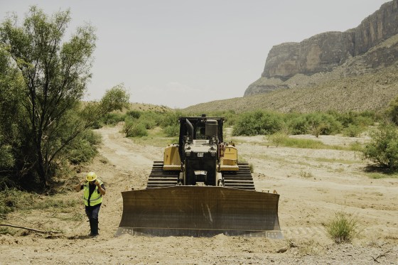 Border Construction Begins Near Santa Elena Canyon