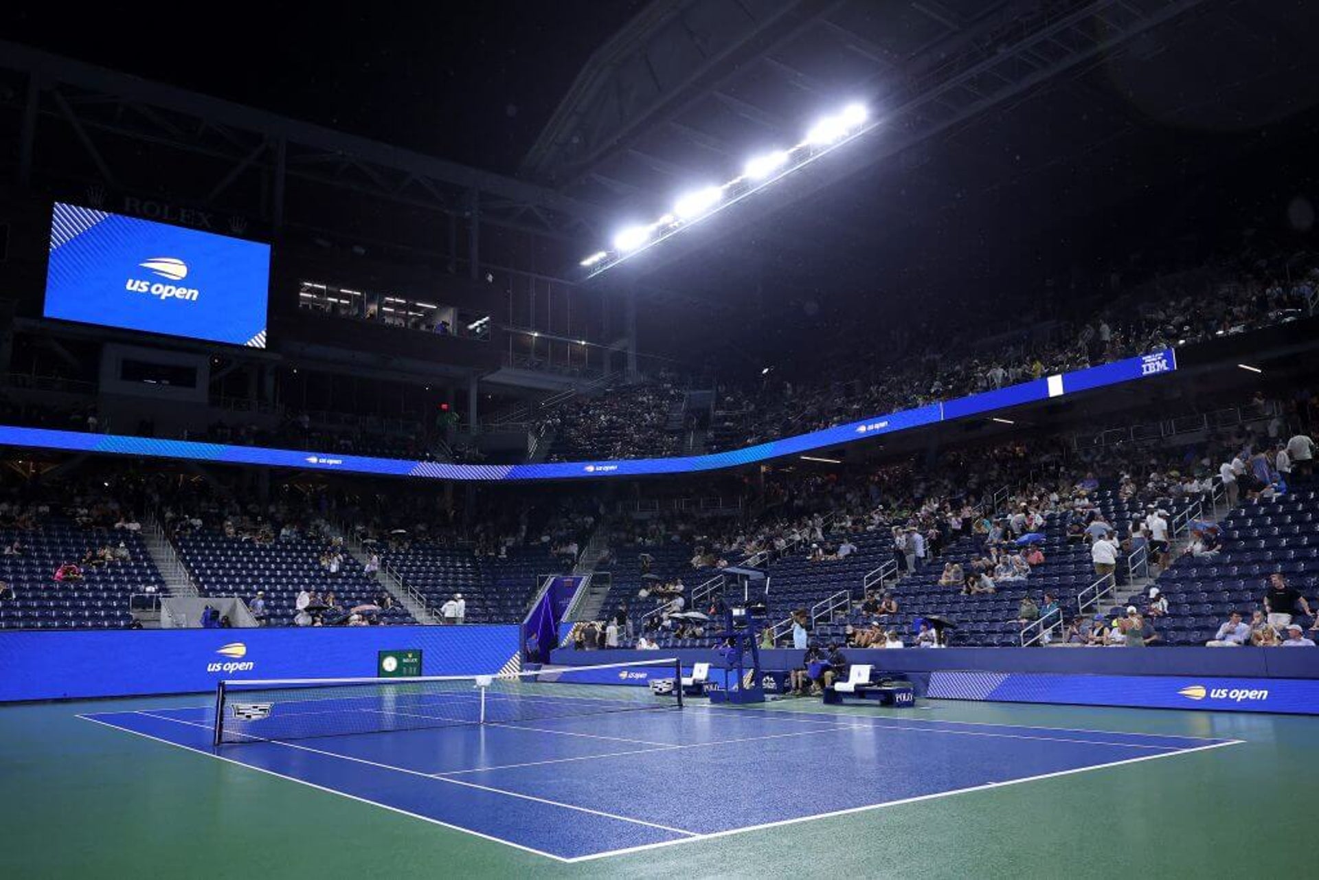 Rain Sensor Failure Causes Delay at U.S. Open