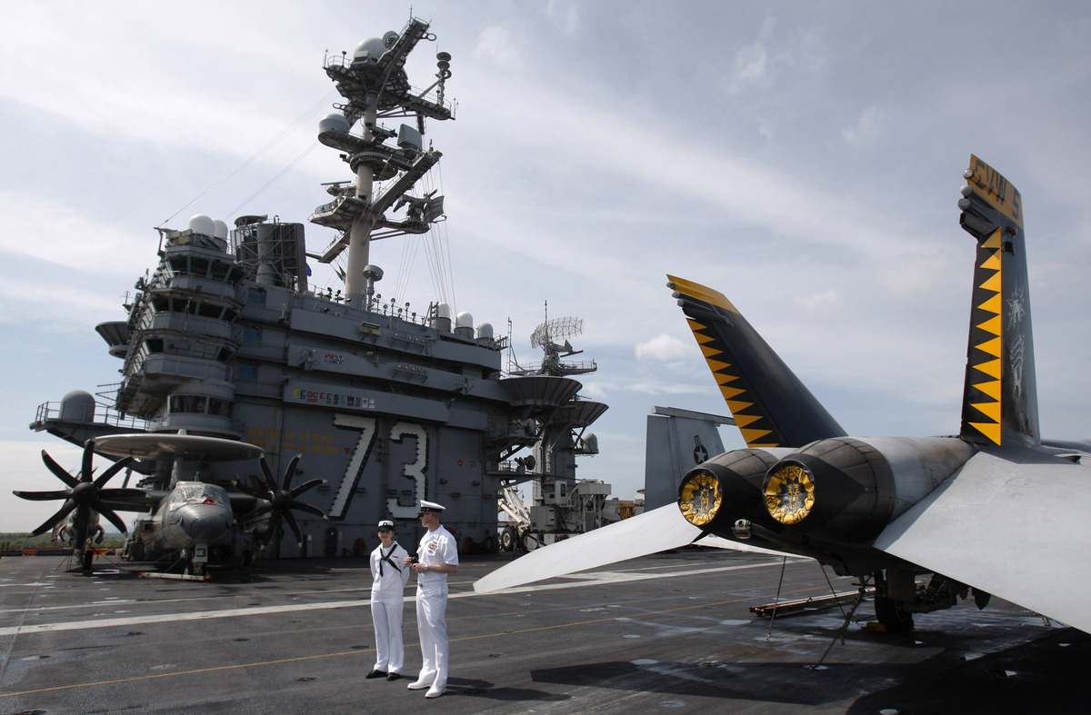 USS George Washington’s Move Raises Security Concerns