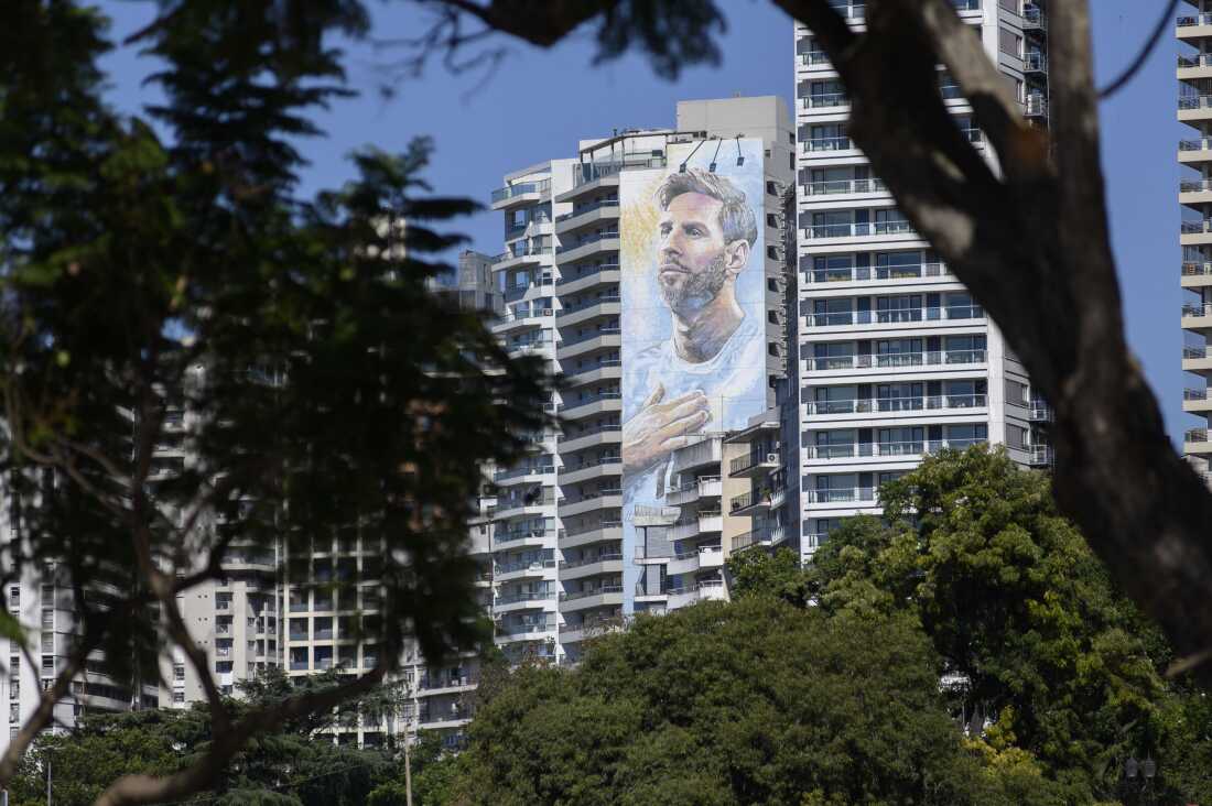 Lionel Messi Mural Sparks Tourism in Rosario
