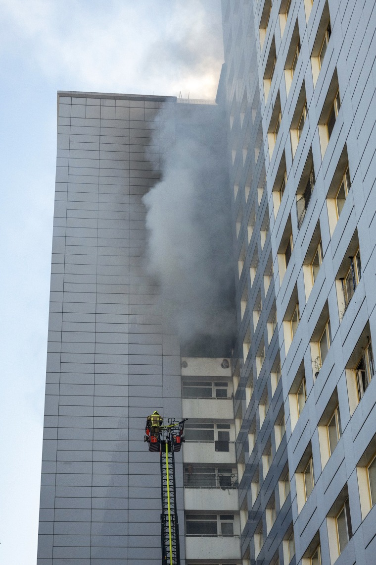 Daring Rescue in Berlin High-Rise Fire
