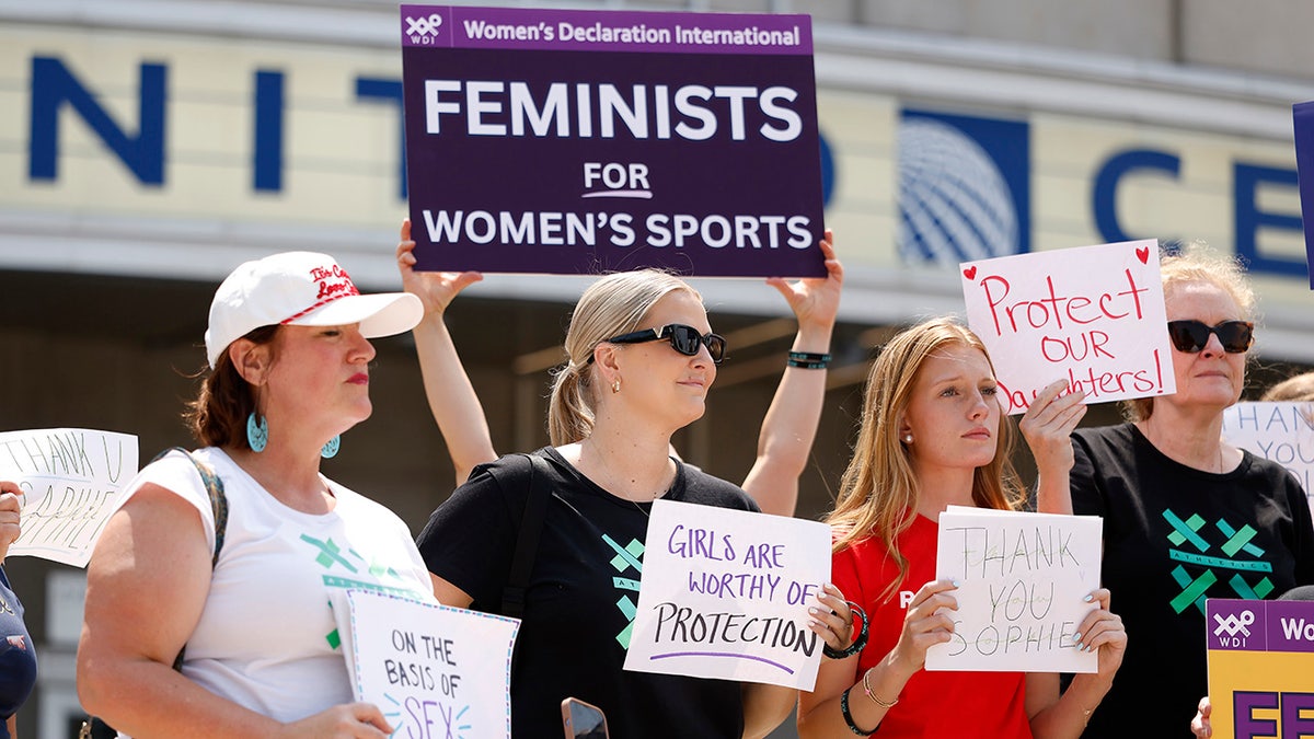 Tension Persists at Protest Against Indiana Fever Guard Cunningham