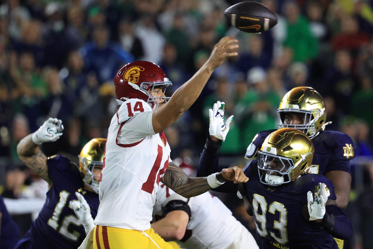 USC and Notre Dame Renew Rivalry Series Starting 2030