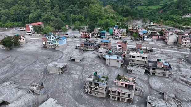 Flash Floods in Nepal and China Cause Extensive Damage