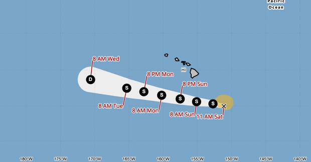 Tropical Storm Moke’s Impact on Hawaiian Islands