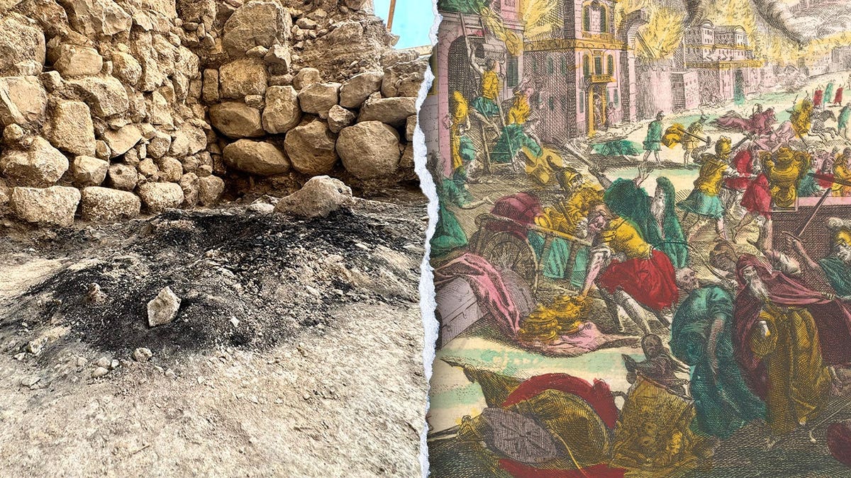 Charred Beams Uncovered in Jerusalem: Possible Remnants of Solomon’s Temple Destruction